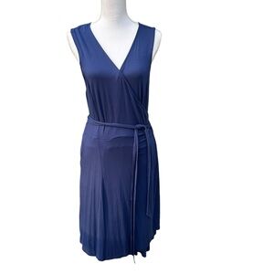 Fresh Produce XLarge Blue Sonia wrap dress. Side-tie, wrinkle resistant (NWT)